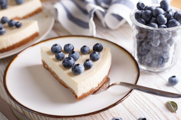 cheesecake with blueberry