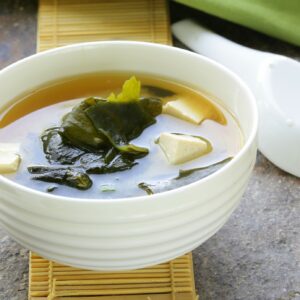 Japanese Miso Soup with Tofu